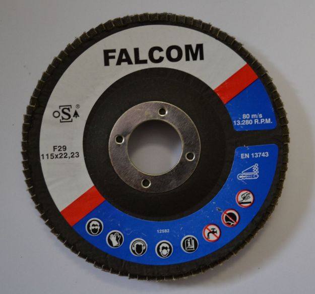 Picture of FALCOM 115x22mm GRIT 60 MOP DISC