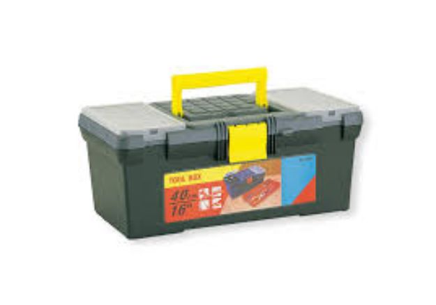 Picture of MJ-2001 16&#039;&#039; 40CM PLASTIC TOOL BOX ORGANISER LID & TRAY