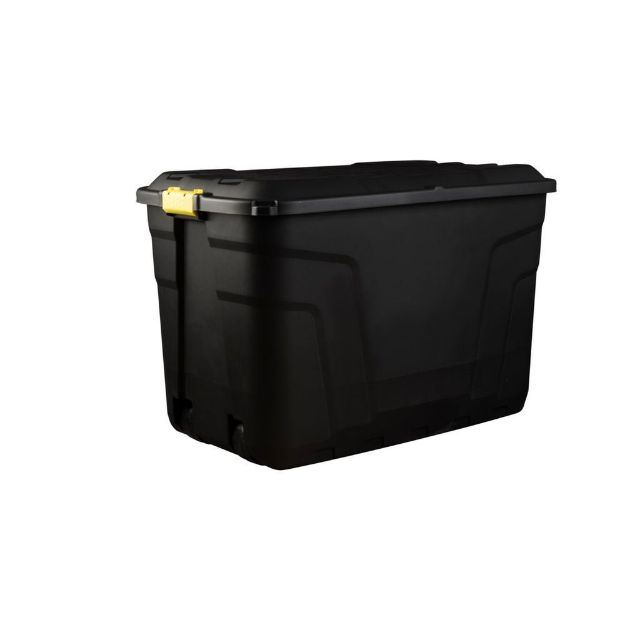 Picture of RINOTUFF 190LTR STORAGE TRUNK WITH LID AND WHEELS