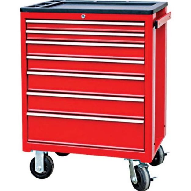 Picture of TOOLBOX TBR3007BP-X ROLLER CABINET 7 DRAWER WITH PLASTIC WORK TOP