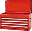 Picture of TOOLBOX TBT4004-X RED 4 DRAWER TOP BOX W/ BALL BEARING SLIDES