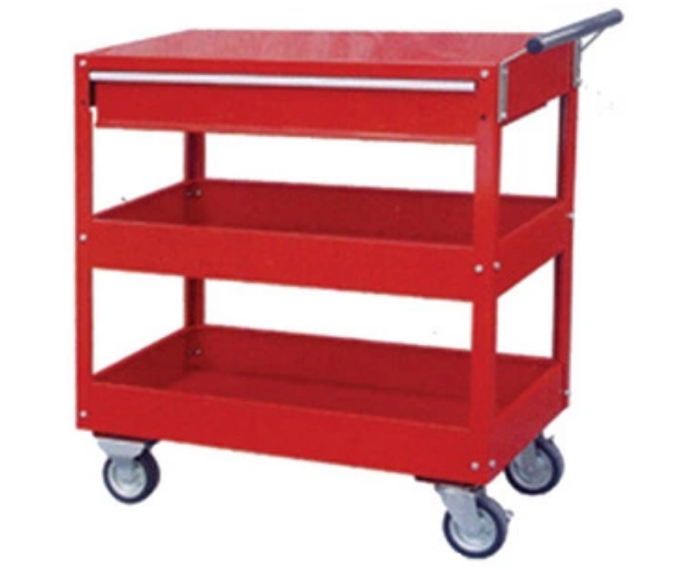 Picture of TOOLBOX TC301-2X RED 1 DRAWER PORTABLE TOOL CART