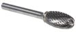 Picture of E081306 8x13mm OVAL TUNGSTEN CARBIDE BURR
