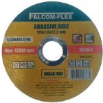 Picture of 100 x falcomflex 4 1/2 inox cutting discs + 30 falcomflex G40 Mop discs