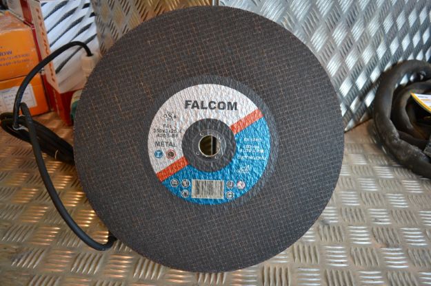 Picture of FALCOM 350x3.0x25.4MM 14&#039;&#039; STEEL CUTTING DISCS FLAT