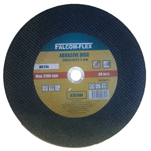 Picture of FALCOMFLEX 12&#039;&#039;/ 300x22.0x3mm METAL CUTTING DISCS