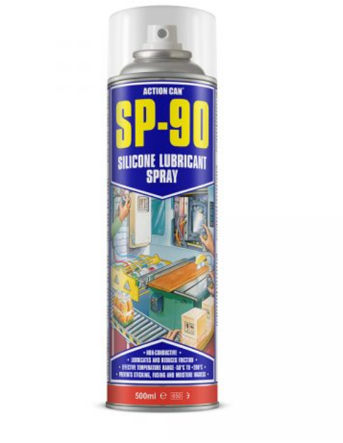 Picture of ACTION CAN SP-90 500ML DRY FILM SILICONE LUBRICANT SPRAY
