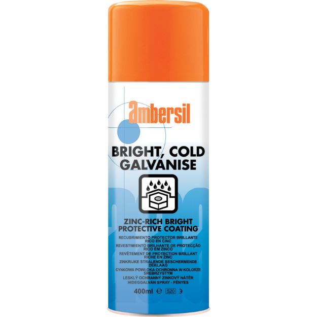 Picture of 400ML BRIGHT GALV COLD GALVANISING SPRAY