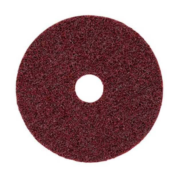 Picture of POLIRICO MAROON MED SCOTCH BRITE DISC
