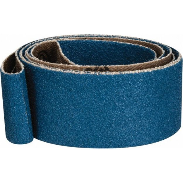 Picture of 2000MM X 75MM GRIT 120 ZC711X BLUE SANDING BELT