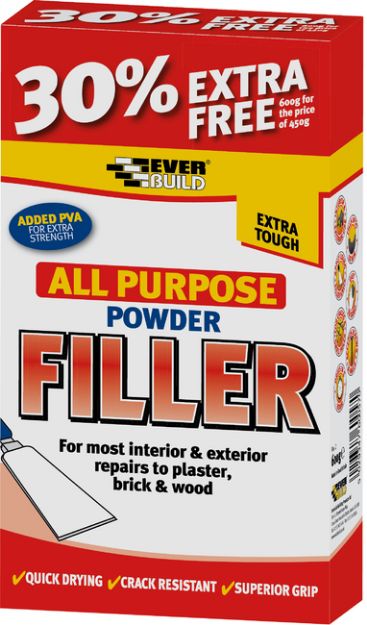 Picture of EVERBUILD 450g ALL PURPOSE POWDER FILLER - 30% EXTRA FREE