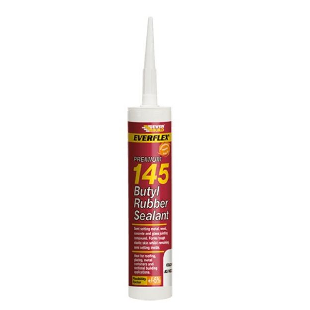 Picture of EVERBUILD GREY 145 BUTYL RUBBER SEALANT