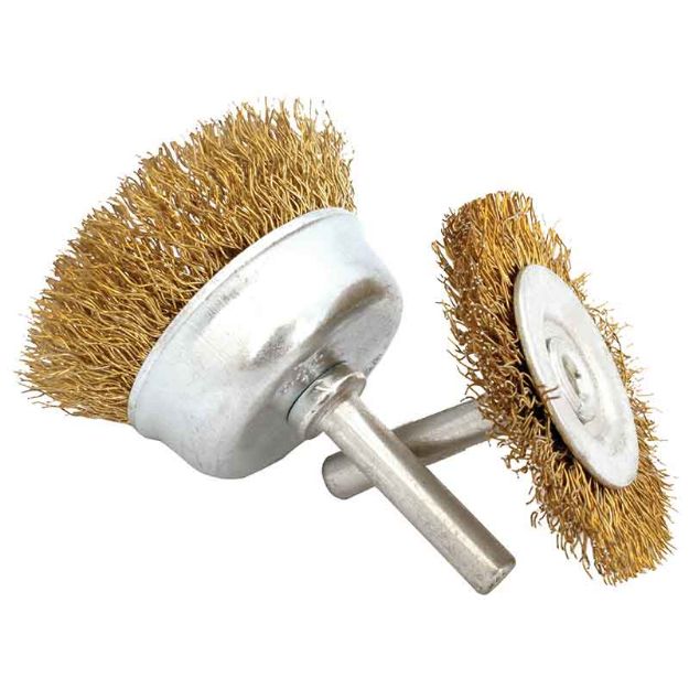 Picture of ABRACS BCIR50 SPINDLE MOUNTED 50mm CIRCULAR WIRE BRUSH