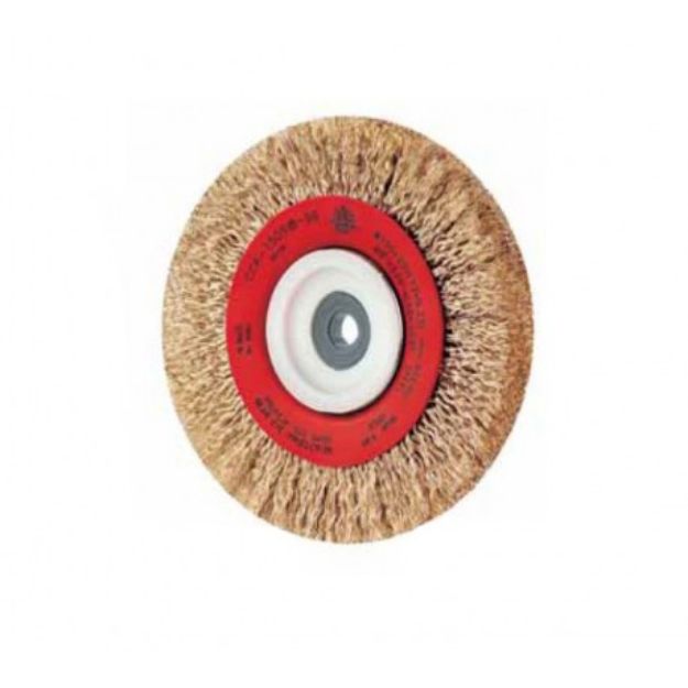 Picture of JAZ 200x25mm ROUND WIRE WHEEL BRUSH CT2007E99 CRIMPED