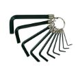 Picture of TENGTOOL 1425 10PC METRIC RING TYPE ALLEN KEY SET