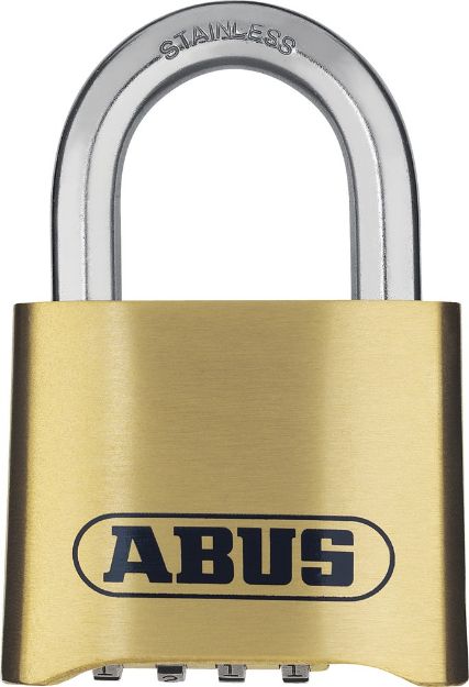 Picture of ABUS 180IBC50 50mm COMB. PADLOCK NAUTALISS CARDED