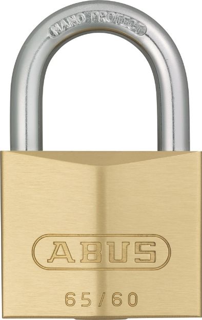 Picture of ABUS 65/40MM KEYED ALIKE BRASS PADLOCK