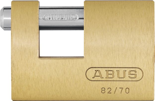 Picture of ABUS 82C63 BRASS SHUTTERLOCK