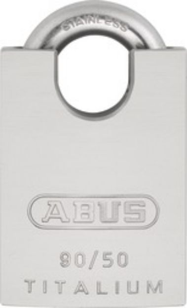 Picture of ABUS 90RK50 50mm TITALIUM IB REKEYABLE PADLOCK