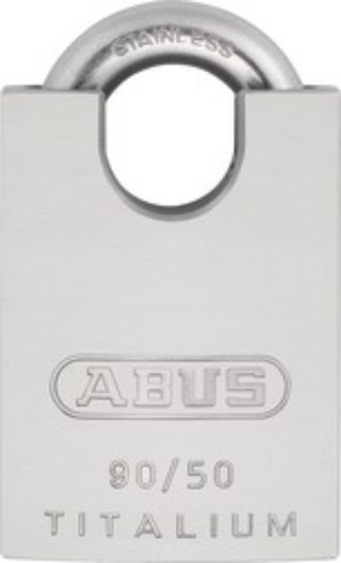 Picture of ABUS 90RK50 50mm TITALIUM IB REKEYABLE PADLOCK