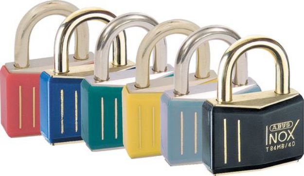 Picture of ABUS T84MB C 40MM BRASS CYLINDER PADLOCK