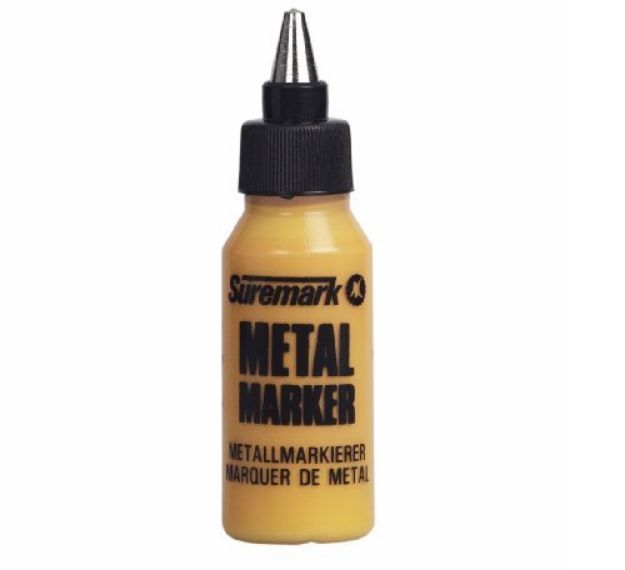 Picture of SUREMARK ORANGE METAL MARKER C/W TOP