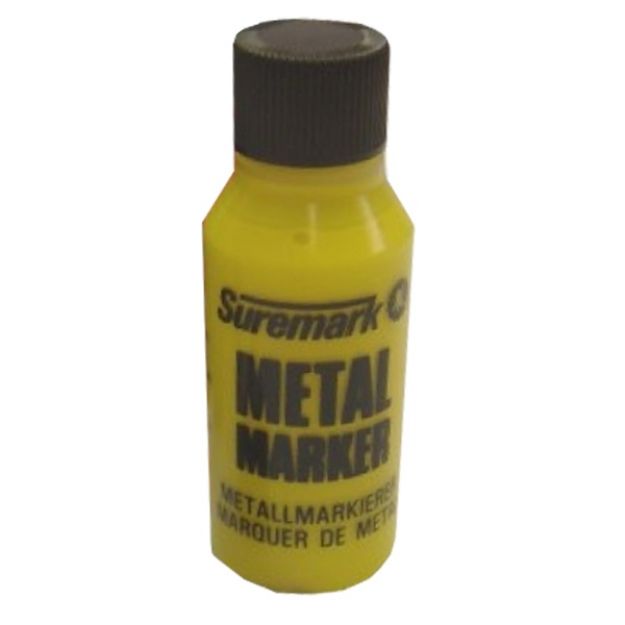 Picture of SUREMARK YELLOW METAL MARKER C/W TOP