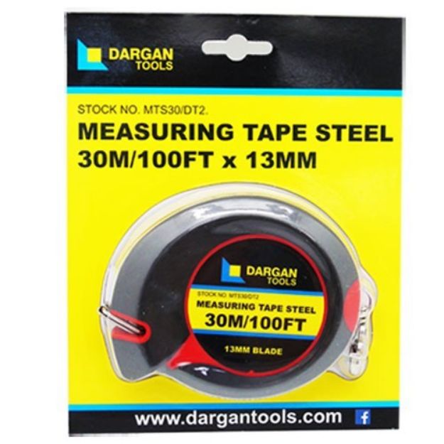 Picture of DARGAN NO MTS30/DT2 30M/100FT X13MM STEEL TAPE