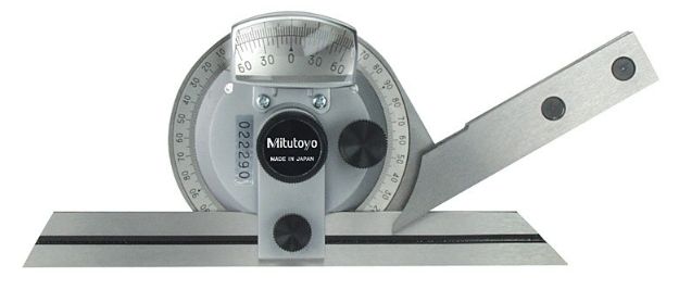 Picture of MITUTOYO 187-907 150MM/6&#039;&#039; BEVEL PROTRACTOR