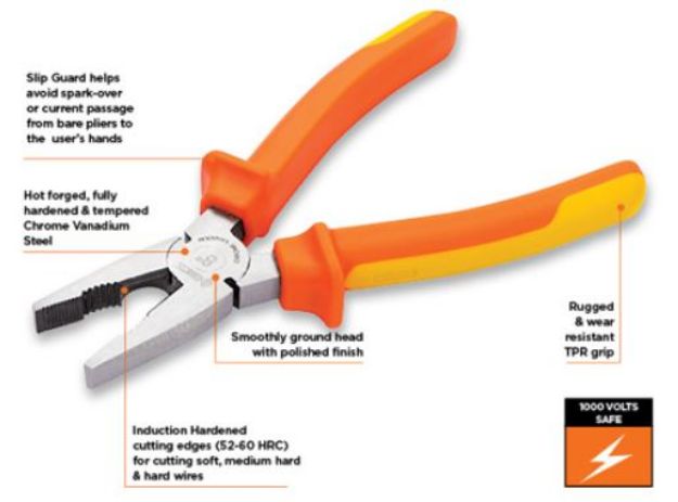Picture of GROZ 8&#039;&#039; 200MM COMBINATION PLIERS