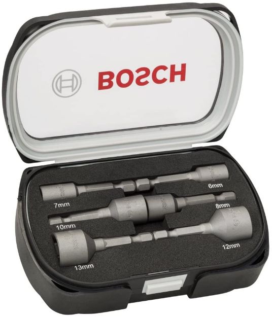Picture of Bosch 6pc Nutsetter Set 50mm - 6mm - 13mm 2608551079