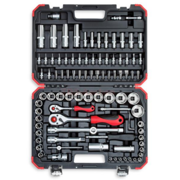 Picture of GEDORE RED R946003094   SOCKET SET 1/2" AND 1/4" 94PCS