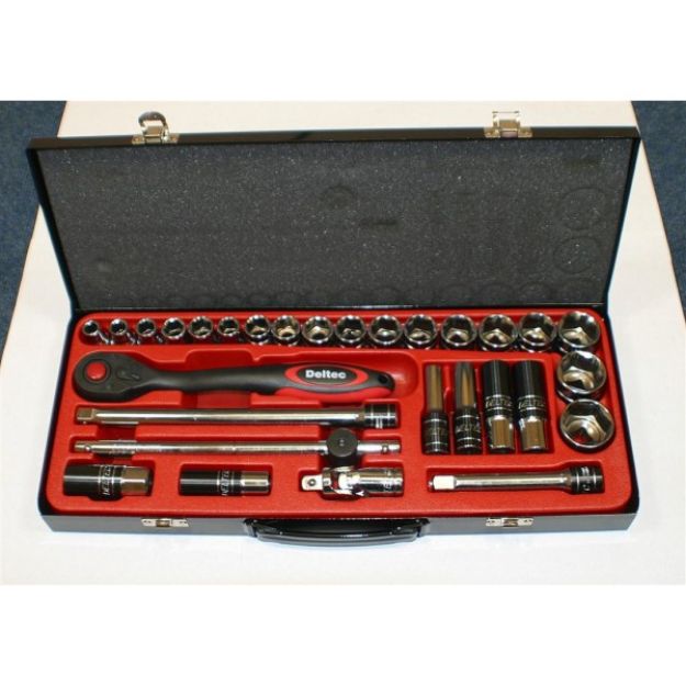 Picture of DELTEC SETC 29 1/2" DRIVE 29PC SOCKET SET