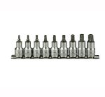 Picture of TENGTOOL M1213TX 9PC 1/2&#039;&#039; DR TX BIT SET TX20-TX60