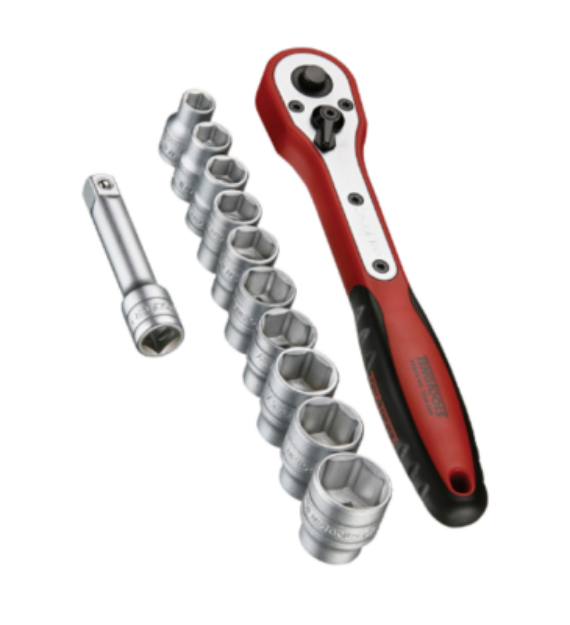 Picture of TENGTOOL M3912N1 12 PIECE 3/8" DRIVE SOCKET SET