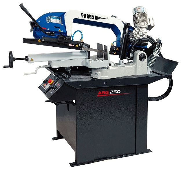 Picture of PILOUS ARG250 STD 11&#039;&#039;x07&#039;&#039; 230V 2.3Hp SWIVEL BANDSAW (290x150mm) (BLADE 2710x27x0.9mm)