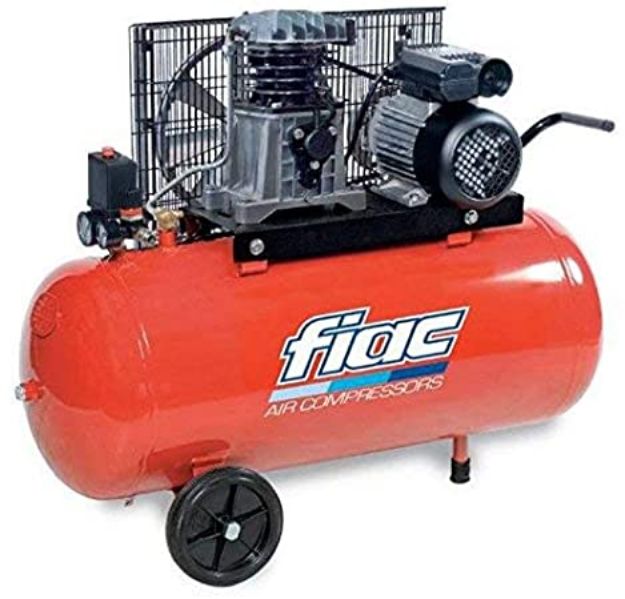 Picture of Fiac 2hp 100ltr 230volt compressor AB100/268MC 112.143.0271 200l/min 8.8cfm 10/145 bar/psi