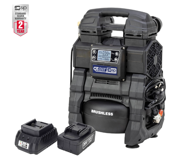 Picture of SIP 05313 QTAIR AC/DC BATTERY & MAINS OILLESS COMPRESSOR 