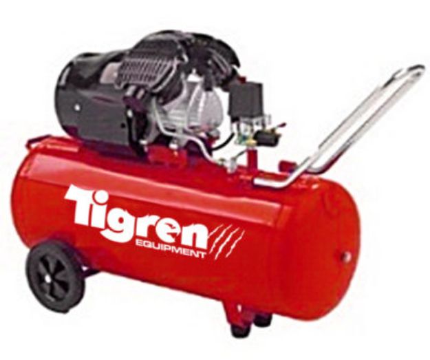 Picture of SIP TIGREN V100DD 3HP 230V AIR COMPRESSOR 8CFM 04388