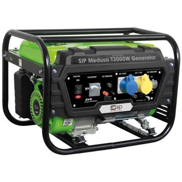 Picture of SIP 25133 6.5HP MEDUSA T3000W GENERATOR 15L TANK 