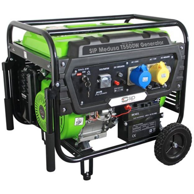 Picture of SIP 25137 13HP MEDUSA T5500W GENERATOR (5500W peak - 5000W con) 25L Tank