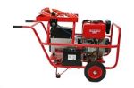 Picture of PG200A DC-HT2 200amp 4 KVA PETROL WELDER GENERATOR , TROLLEY FRAME C/W LEADS  13HP 