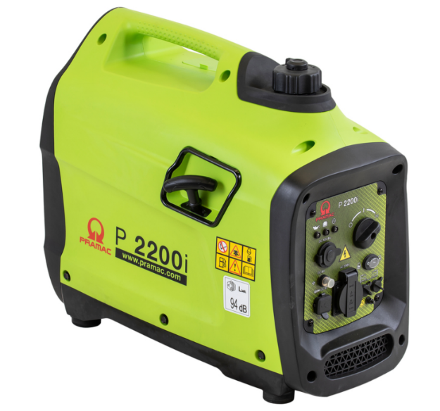 Picture of PRAMAC P2200I 230v Silenced Petrol Portable Inverter Generator 4.5L Tank 2.1Kw Max Power