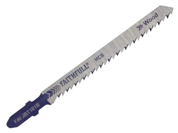 Picture of FAITHFULL JIGSAW BLADES (5) WOOD  T101B