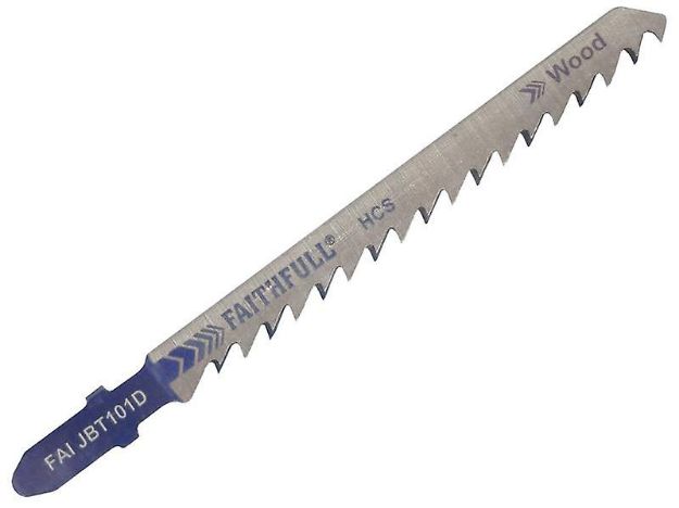Picture of FAITHFULL JIGSAW BLADES (5) WOOD  T101D
