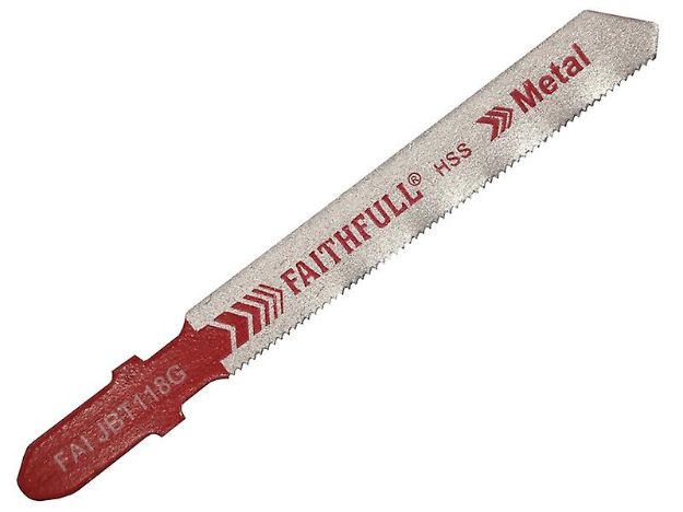 Picture of FAITHFULL JIGSAW BLADES (5) METAL T118G