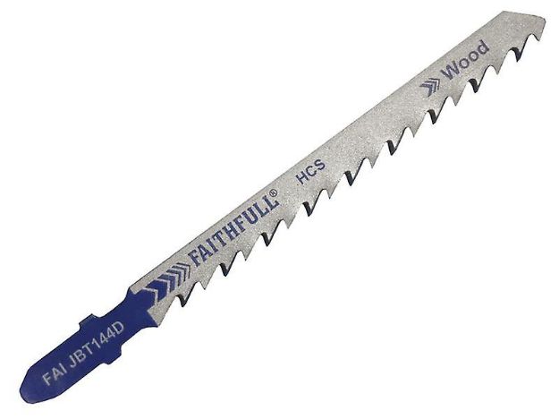 Picture of FAITHFULL JIGSAW BLADES (5) WOOD  T144D