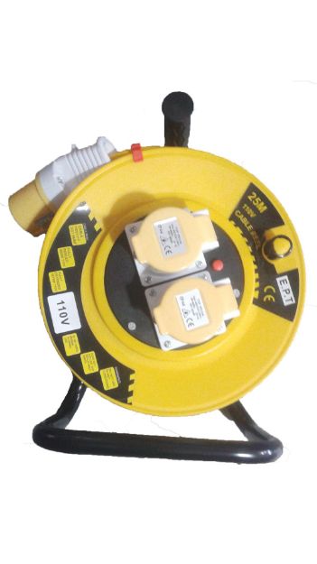 Picture of 25MTR CABLE REEL 3X1.5MM2 16A 110V