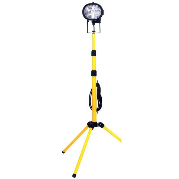Picture of 110V SINGLE SITE LIGHT 1X500WATT 3MTR SWING TRIPOD 3G 1.5MM CABLE