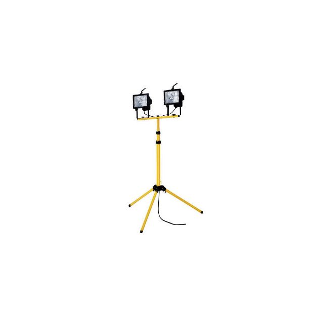 Picture of 2X500W 110V TELESCOPIC TRIPOD HALOGEN LIGHT C/W 3MTR CABLE